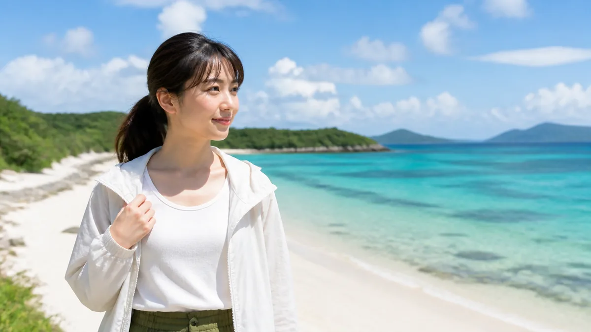 半袖1枚では寒い日がある｜服装と持ち物は「羽織り前提」で組むの解説画像