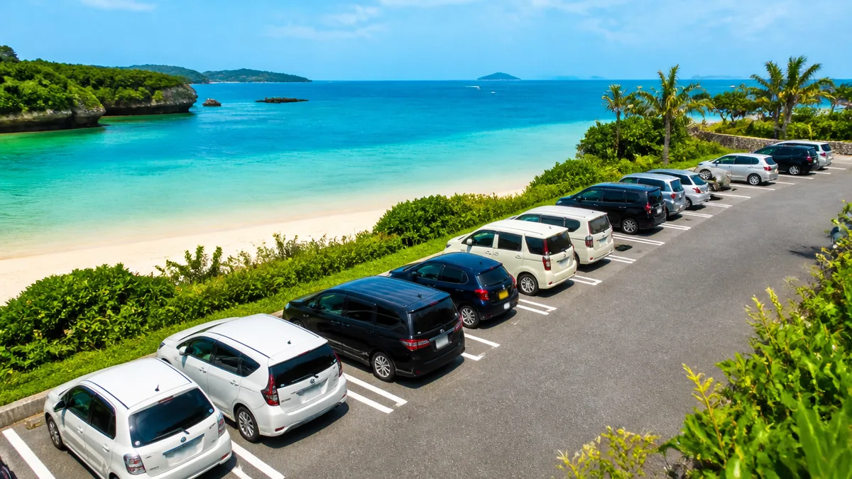 石垣島の駐車場で料金が発生するのは、実は3つのエリアだけの解説画像