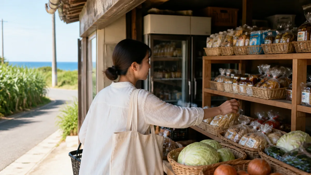 与那国島にスーパーはない|買い物は3集落の「商店」で完結するの解説画像