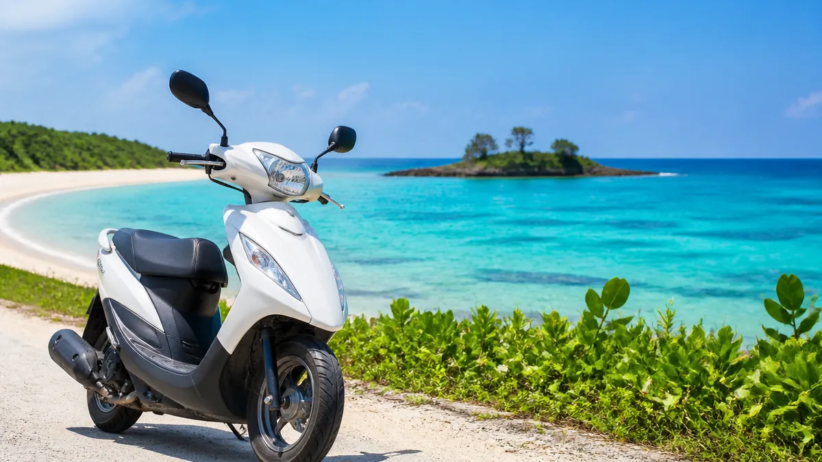 宮古島レンタルバイクの料金相場は24時間2,200円からの解説画像