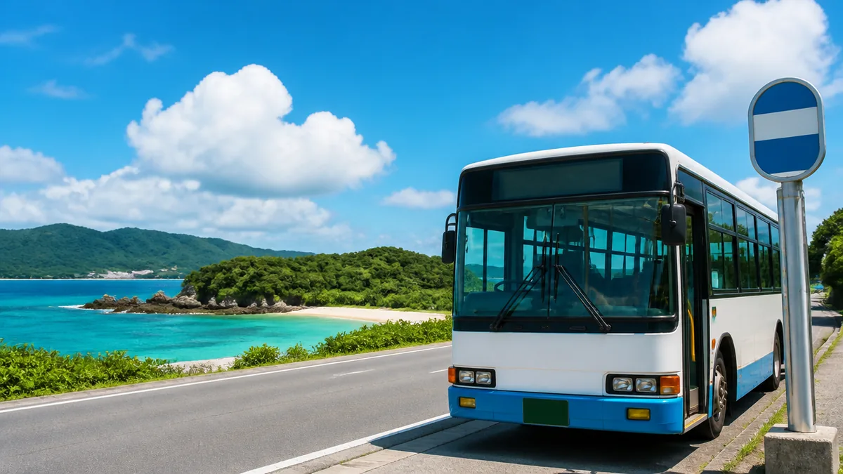 川平湾へ行くバスは1日6便｜乗り遅れると次は3時間後の解説画像