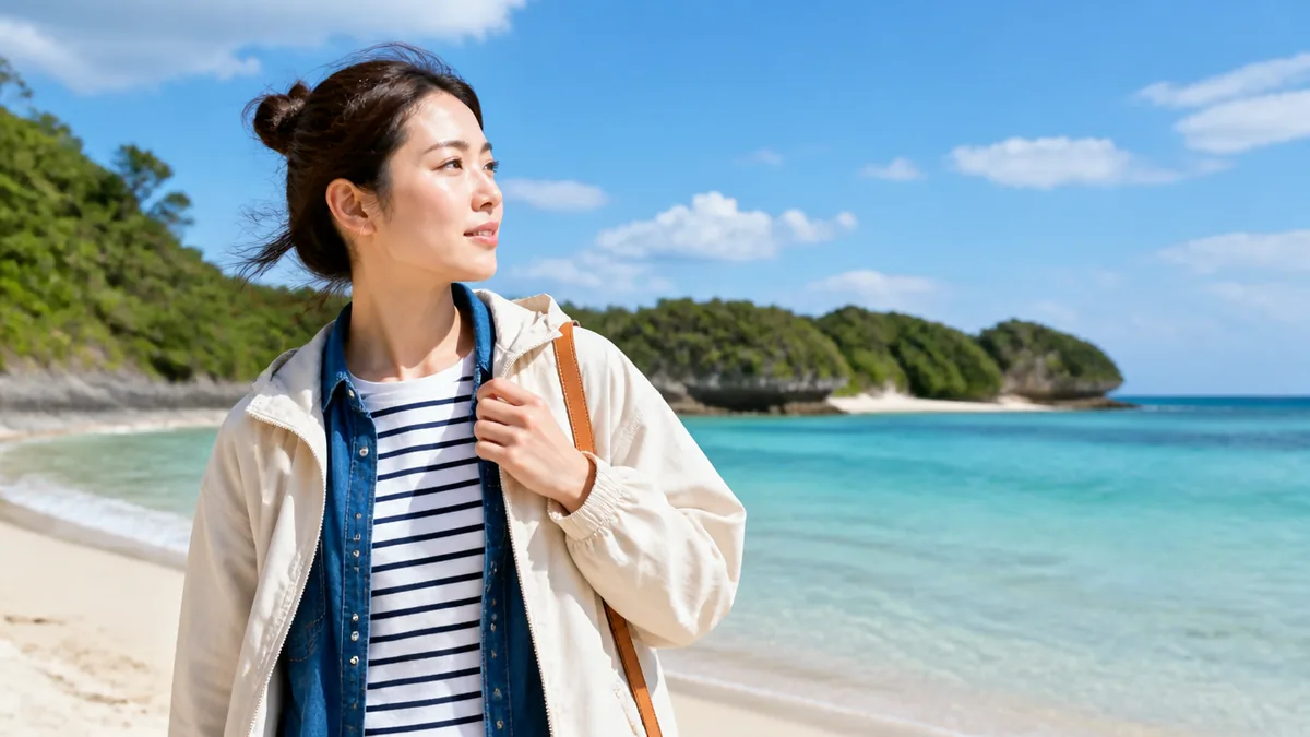 2月の石垣島は何を着る？半袖では足りず、真冬装備では暑いの解説画像