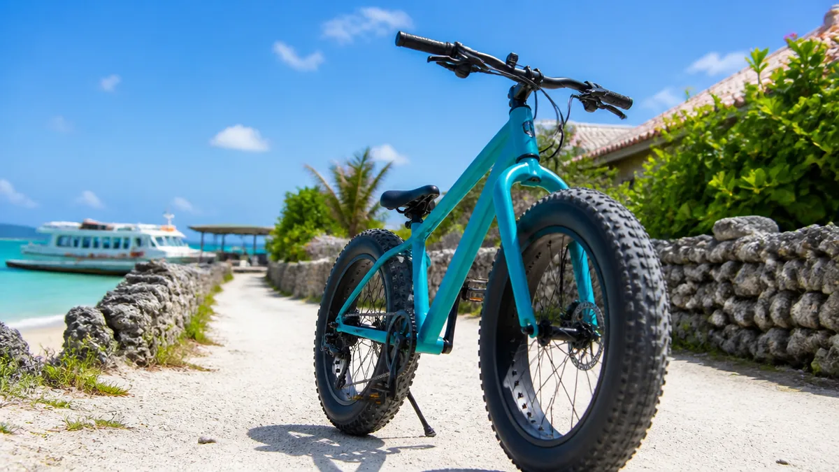 ファットバイクレンタル竹富島の料金・営業時間・予約ルールの解説画像